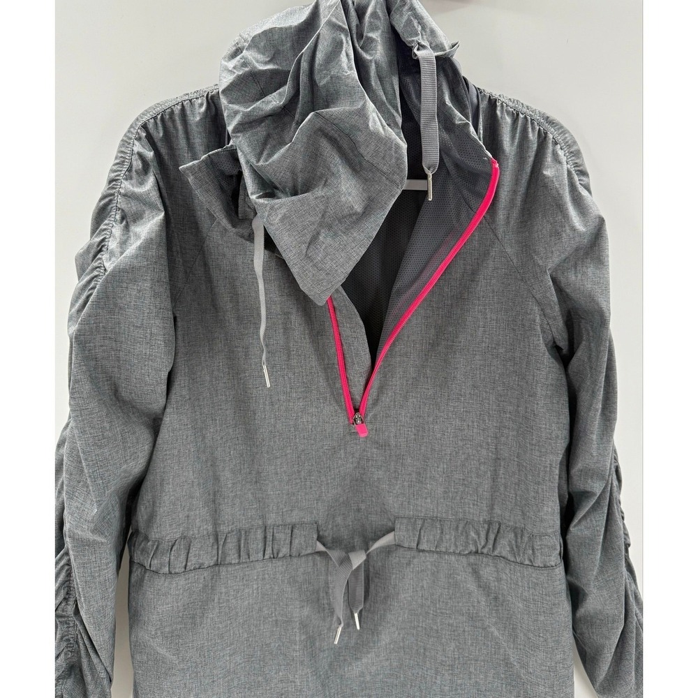 300 Fabletics Pullover Cinch Waist Hooded Jacket Sz Small